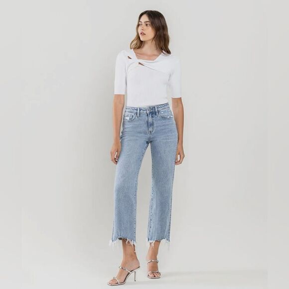 Vervet High Rise Dad Jeans NWT - Picture 3 of 7